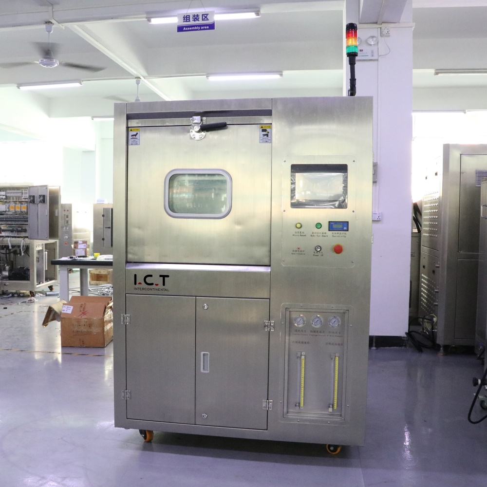 I.C.T | SMT スチールメッシュフラックス PCB アルコール接触 クリーナースプレー 機械