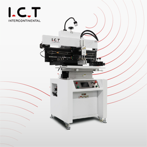 I.C.T-P3 |高精度のセミオート SMT デュアル スキージ PCB プリンター