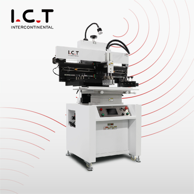 I.C.T |LED SMT 半自動はんだペースト ステンシル プリンター