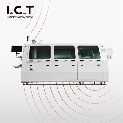 I.C.T-Acrab350 |高安定性 DIP PCB 窒素ウェーブはんだ付け機