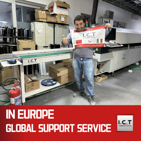 I.C.T | SMT 検査 PCB コンベヤー およびリフトターン コンベヤー メーカー