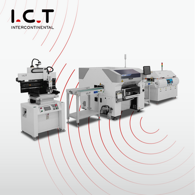 I.C.T |半自動 SMT SMD 生産ライン