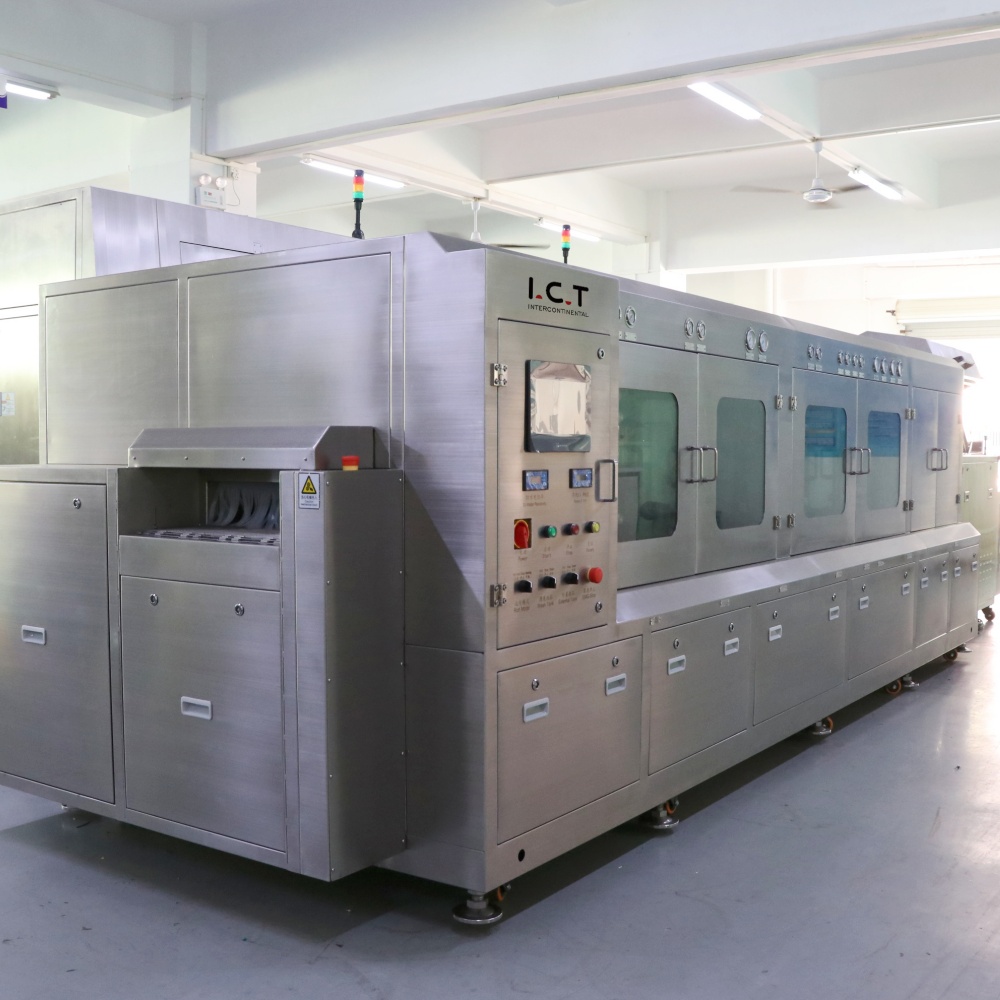 I.C.T-6300 | SMT 自動 PCBA オンライン洗浄機
