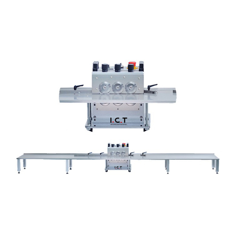I.C.T |PCB 切断機 PCB セパレーターカット パネル剥離