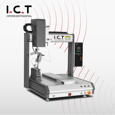 I.C.T |Eta オートフィードチューブ はんだ付け4軸ロボット ジャパンユニックス