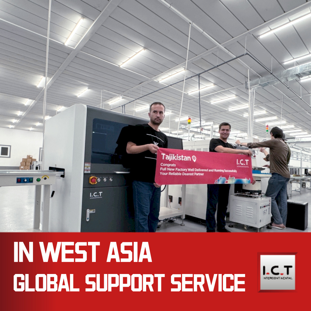 I.C.T | PCB 向けの自動コールドデスクトップ接着剤ディスペンサーマシンを提供します