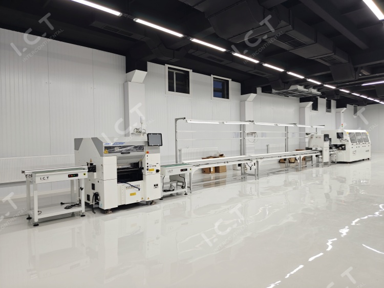 I.C.T ウズベキスタンの DIP 生産ライン