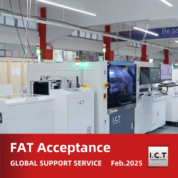 脂肪の受け入れ：I.C.T SMTと浸漬ラインが最高の国際標準で配信されました