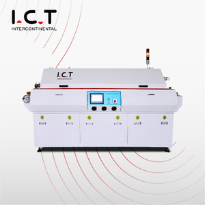 I.C.T-T8 |高品質の熱風8トレイ電気リフロー対流オーブン