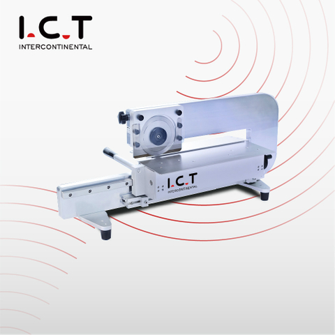 I.C.T |V溝PCB基板セパレータリード切断機