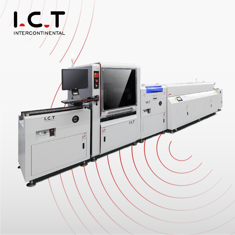 I.C.T丨PCBAボードコンフォーマルコーティング生産ライン コーティングサービス付き