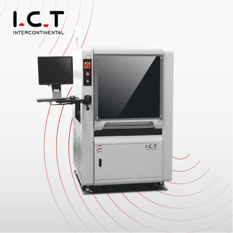 I.C.T |SMT ダブルデジタルコンフォーマルコーティング機 PCB 生産ライン