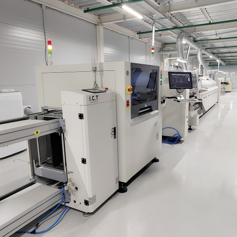 I.C.T-5151 |はんだペースト PCB SMT マシン スクリーン プリンター全自動 LED 用