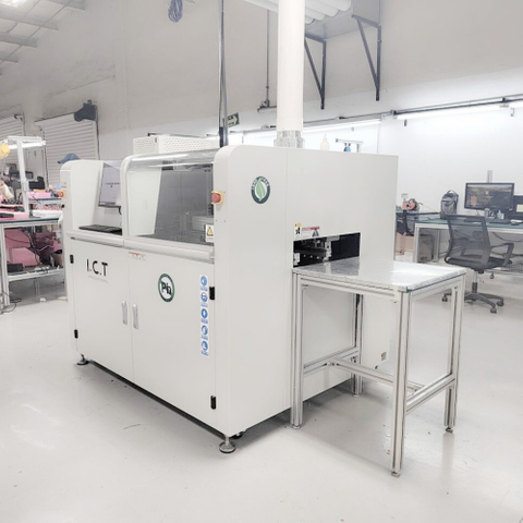 新しいプロモーション選択ウェーブはんだ付け機自動 SS550 I.C.T ホットセール