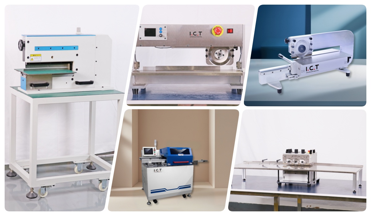 0-3 ICT PCB V 切断機