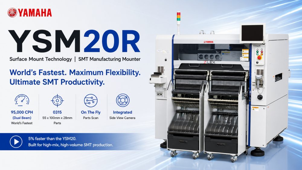 YSM20R Yamaha Modular Smt Line Chip Mounter Machine YSM20R ヤマハモジュラーSMTラインチップマウンタ機