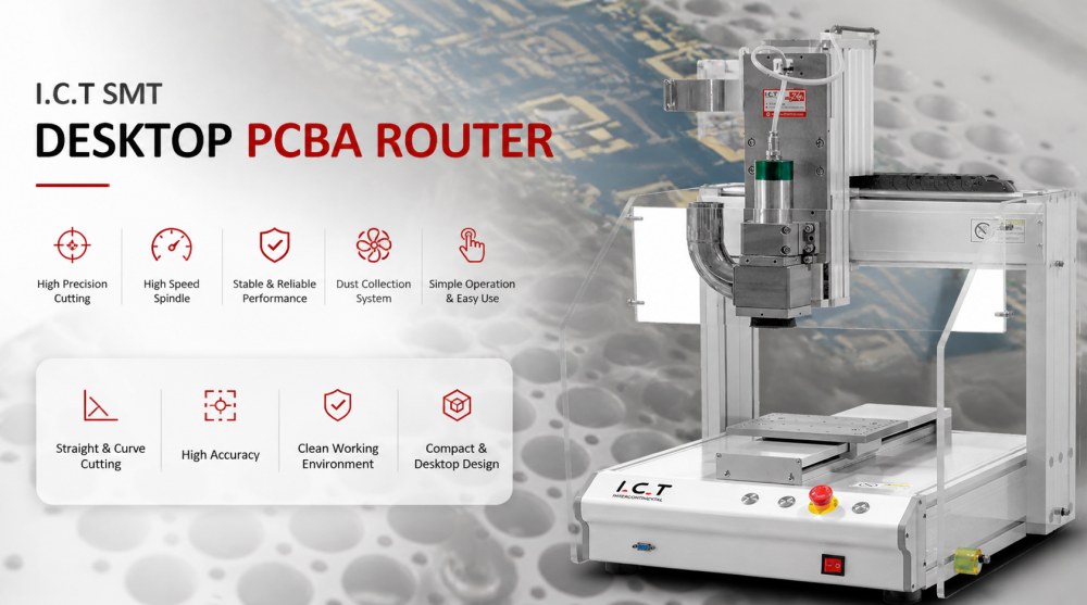 ICT デスクトップ PCBA ルーター