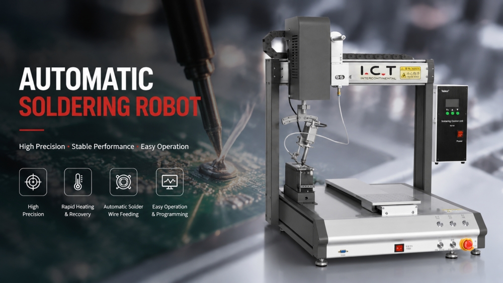 I.C.T 自動はんだ付けロボット