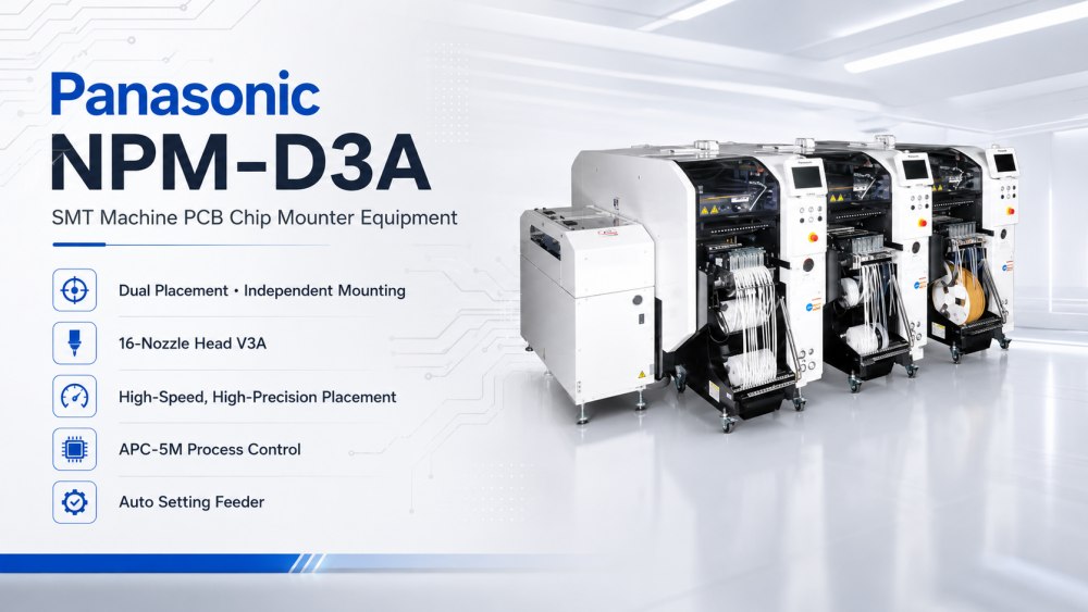 NPM D3A Panasonic Chip Mounter NPM D3A パナソニック チップマウンタ