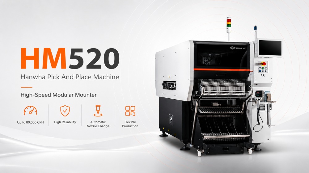 HM520 ハンファ ピックアンドプレース機