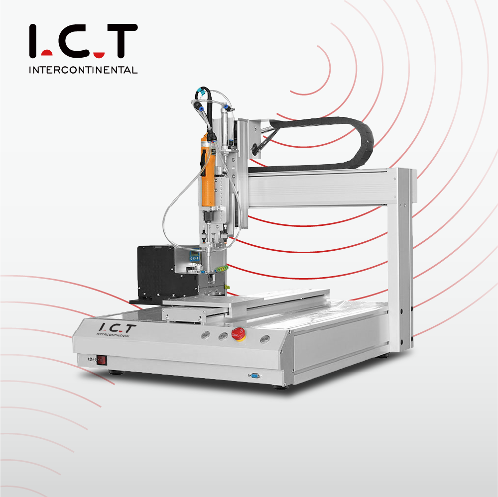 I.C.T |卓上締付自動固定ネジロボット ロッキング打込機