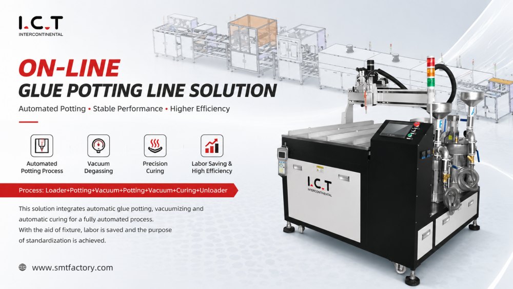 Glue Potting Line Solution 接着剤ポッティングラインソリューション
