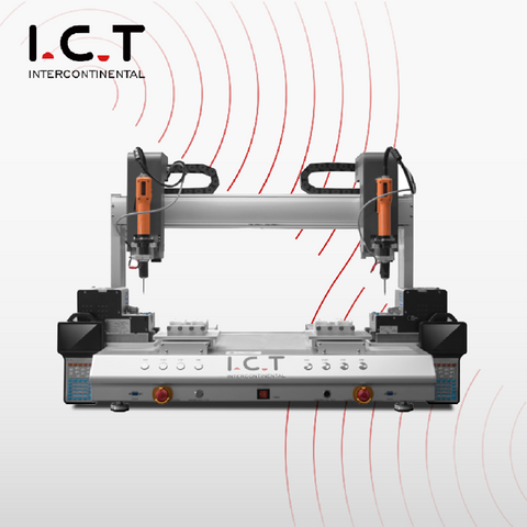 I.C.T |卓上締付自動固定ネジロボット ロッキング打込機