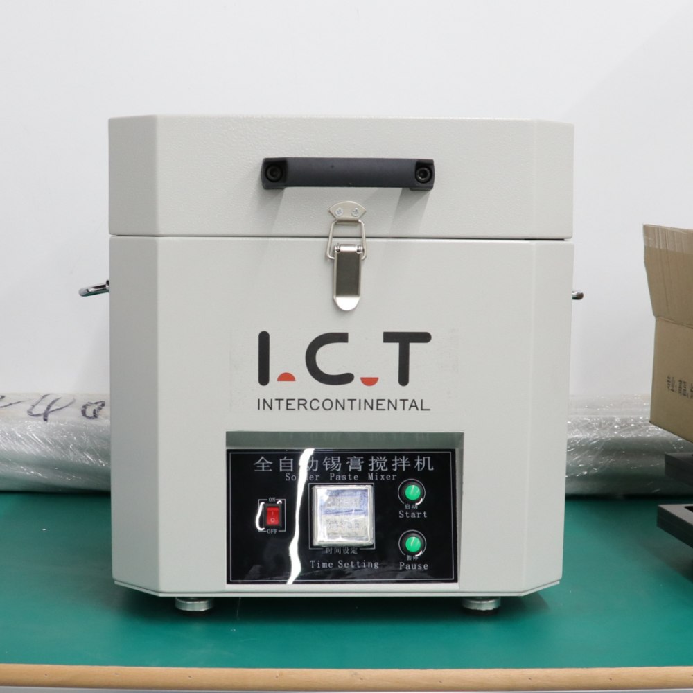 I.C.T |自動はんだペースト混合機クリーム工場