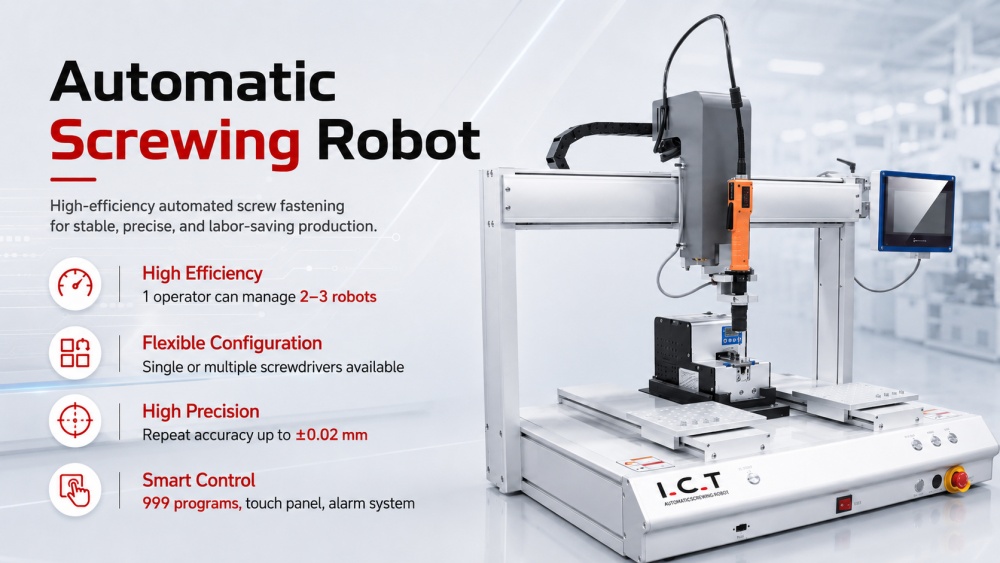 Automatic Screwing Robot 自動ねじ込みロボット